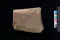 藏品(打製石斧殘件∕砥石)的圖片