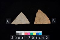 藏品(漢人硬陶腹片-素面)的圖片