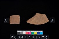 藏品(漢人硬陶腹片-帶紋)的圖片