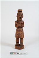 藏品(木雕人像)的圖片