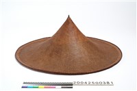 藏品(竹編圓帽)的圖片