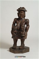 藏品(木雕人像)的圖片