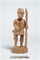 藏品(木雕人像)的圖片