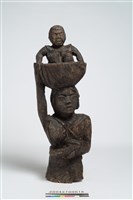 藏品(木雕人像)的圖片