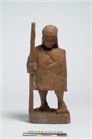 藏品(木雕人像)的圖片