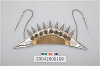 藏品(錐形銀梳)的圖片