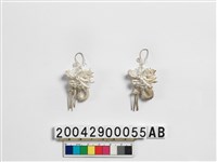 藏品(女子銀製耳飾)的圖片