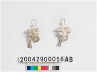 藏品(女子銀製耳飾)的圖片