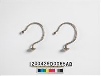 藏品(女子銀製耳飾)的圖片