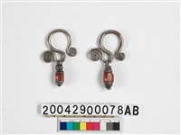 藏品(女子銀製耳飾)的圖片