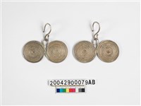 藏品(女子銀製耳飾)的圖片