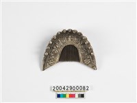 藏品(銀梳)的圖片