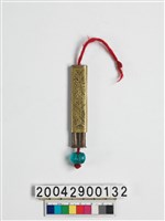 藏品(銀製針線筒)的圖片