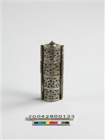 藏品(銀製菸筒墜飾)的圖片