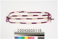 藏品(貝片頭飾)的圖片