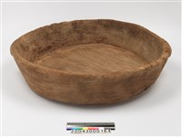 藏品(木製圓槽)的圖片