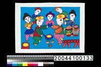 藏品(農民畫)的圖片