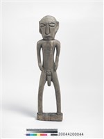 藏品(木雕人像)的圖片