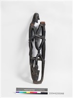 藏品(木雕人像)的圖片