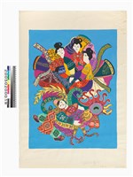 藏品(農民畫)的圖片