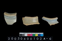 藏品(青花瓷圈足)的圖片