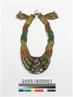 藏品(複串琉璃珠項飾)的圖片
