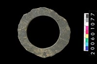 藏品(打製旋截石環粗胚)的圖片