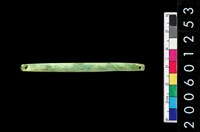 藏品(兩端帶穿玉棒)的圖片