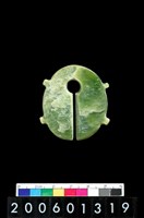 藏品(卑南文化圓形玉玦)的圖片