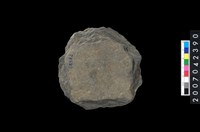 藏品(石環製作材料-打製圓形石板)的圖片