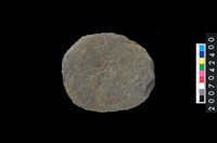 藏品(石環製作材料-打製圓形石板)的圖片