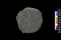 藏品(石環製作材料-打製圓形石板)的圖片