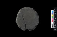 藏品(石環製作材料-打製圓形石板)的圖片