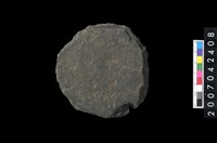 藏品(石環製作材料-打製圓形石板)的圖片