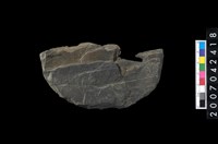 藏品(石環製作材料-打製圓形石板)的圖片