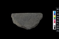 藏品(石環製作材料-打製圓形石板)的圖片