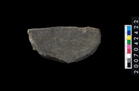 藏品(石環製作材料-打製圓形石板)的圖片