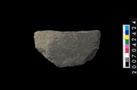 藏品(石環製作材料-打製圓形石板)的圖片