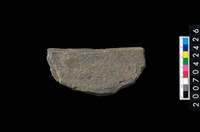 藏品(石環製作材料-打製圓形石板)的圖片