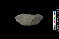 藏品(石環製作材料-打製圓形石板)的圖片