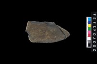 藏品(石環製作材料-打製圓形石板)的圖片