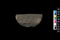 藏品(石環製作材料-打製圓形石板)的圖片