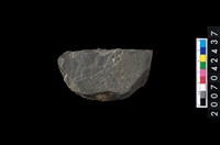 藏品(石環製作材料-打製圓形石板)的圖片