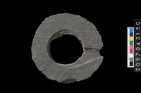 藏品(石環製作材料-旋截圓環粗胚)的圖片