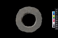 藏品(石環製作材料-旋截圓環粗胚)的圖片