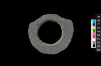 藏品(石環製作材料-旋截圓環粗胚)的圖片