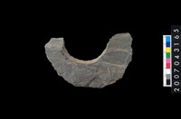 藏品(石環製作材料-旋截圓環粗胚)的圖片