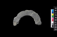 藏品(石環製作材料－旋截圓環粗胚殘件)的圖片