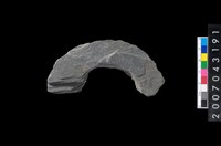 藏品(石環製作材料－旋截圓環粗胚殘件)的圖片