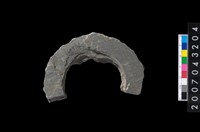 藏品(石環製作材料-旋截圓環粗胚殘件)的圖片